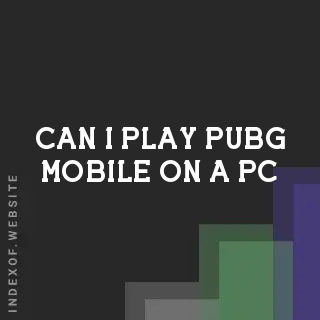 Can I play PUBG Mobile on a PC? Banners