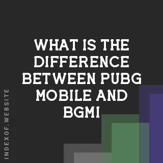 What is the difference between PUBG Mobile and BGMI? Banners